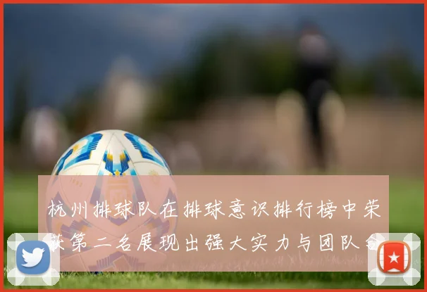 杭州排球队在排球意识排行榜中荣获第二名展现出强大实力与团队合作精神